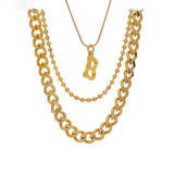 2021 Stainless Steel Letter B Collar Necklace High Quality Chain - Vico Rena