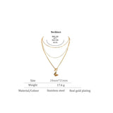 Exquisite Butterfly Insect Layered Pendant Necklace - Vico Rena