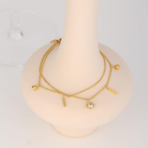 Exquisite Multi-layer Stainless Steel Bangle Bracelet for Women - Vico Rena