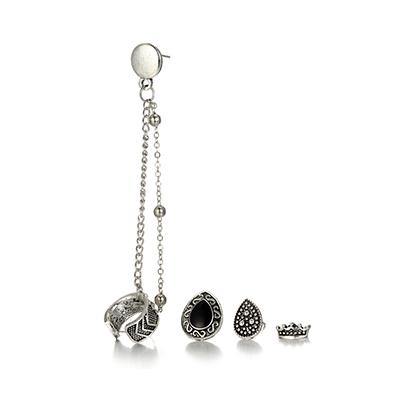4PCS/Set Valentines Crown Chain Earring Bohemian - Vico Rena