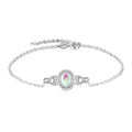Shiny Jewellery 925 Sterling Silver Adjustable Chain Bracelet for Women