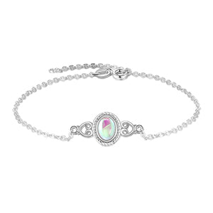 Shiny Jewellery 925 Sterling Silver Adjustable Chain Bracelet for Women