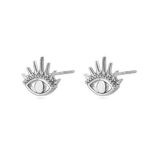Evil Eye Earrings For Women Vintage Gold Cute Eye Stud Earring - Vico Rena