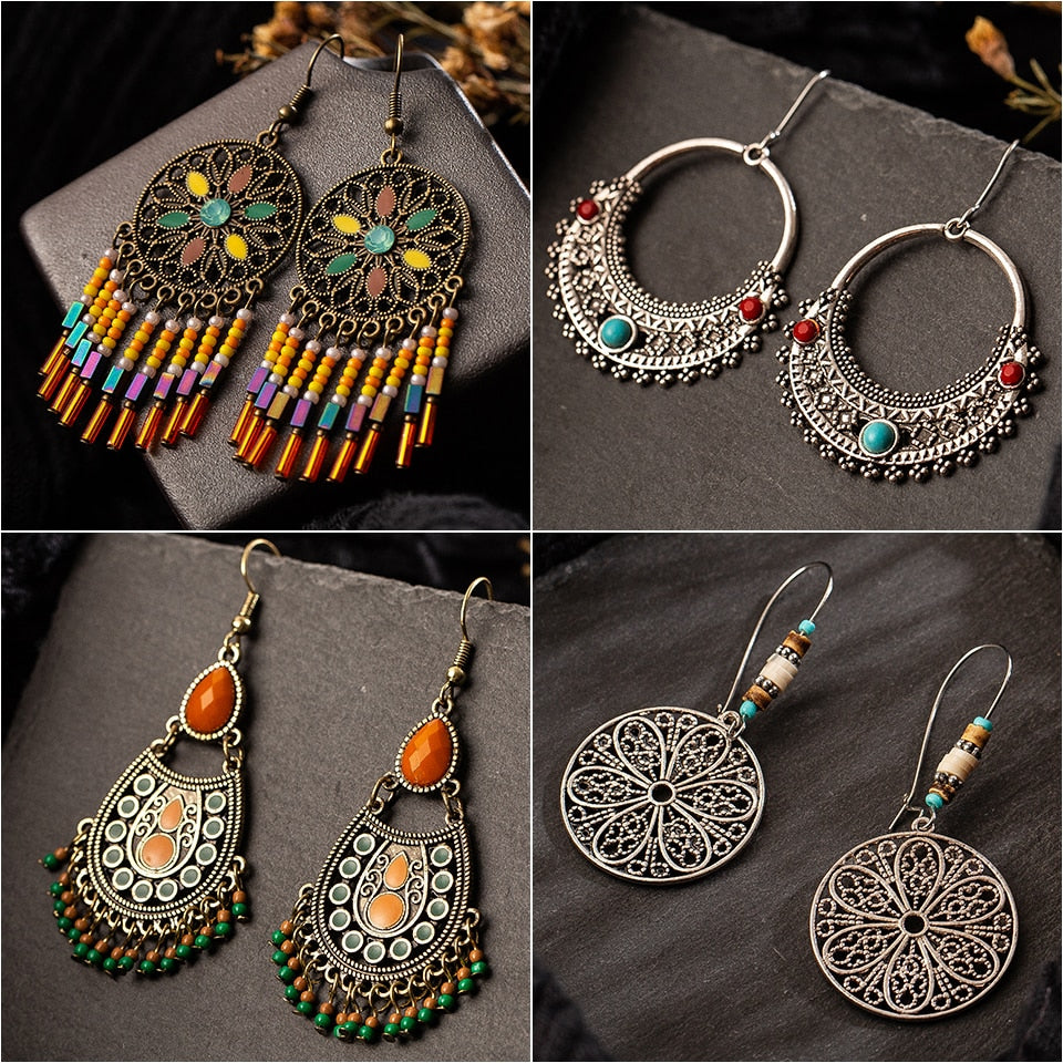 Elevate Your Style: Introducing Our Exquisite Indian Drop Earrings for Spring