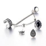 4PCS/Set Valentines Crown Chain Earring Bohemian - Vico Rena