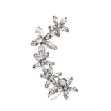 Shiny Jewellery Full Crystal Rhinestone Stud Earrings For Women