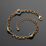 Blue Evil Eye Crystal Charm Allah Bracelets for Women - Vico Rena