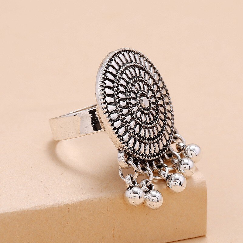 Indian Bohemian Vintage Finger Midi Knuckle Ring for Women - Vico Rena