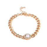 Gold Bracelet Necklace Sets  Jewelry  for Women Accessories - Vico Rena