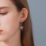 Asymmetric Sun Moon Dangle Earrings Fashion - Vico Rena