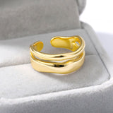 Hollow Out Gothic Rings For Women Gold Stainless - Vico Rena