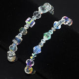 Shiny Jewellery Natural Gem Crystal Bracelet Stretch Chip Beads