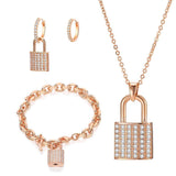 Earrings  Gold Color Bracelets Necklace sets For Women - Vico Rena