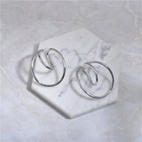 Minimalism Metal Geometric Distortion Ear Clips Irregular - Vico Rena