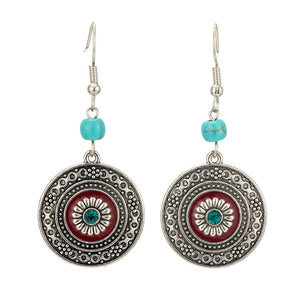 Indian Vintage Ethnic Boho Dangle Drop Earrings Gifts for Women - Vico Rena