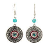 Shiny Jewellery Indian Earrings Vintage Ethnic Boho Dangle Drop Earrings Gifts Alloy