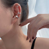 New 3Pcs/Set  Korean Design Zircon Geometric Earrings - Vico Rena