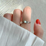 Trendy Fashion Silver Color Butterfly Open Finger Rings - Vico Rena