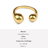Smooth Minimalist Handmade Adjustable Fashion Jewelry - Vico Rena