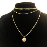 Vintage Necklace on Neck Gold Chain Women's Jewelry - Vico Rena