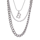 2021 Stainless Steel Letter B Collar Necklace High Quality Chain - Vico Rena