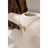 Exquisite Butterfly Natural Shell Chain Bracelet Stainless Steel - Vico Rena