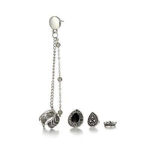 4PCS/Set Valentines Crown Chain Earring Bohemian - Vico Rena