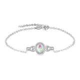 Shiny Jewellery 925 Sterling Silver Adjustable Chain Bracelet for Women