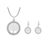 Shiny Jewellery Necklace Sets Gold  Of Life Jewelry Sets For Women Alloy